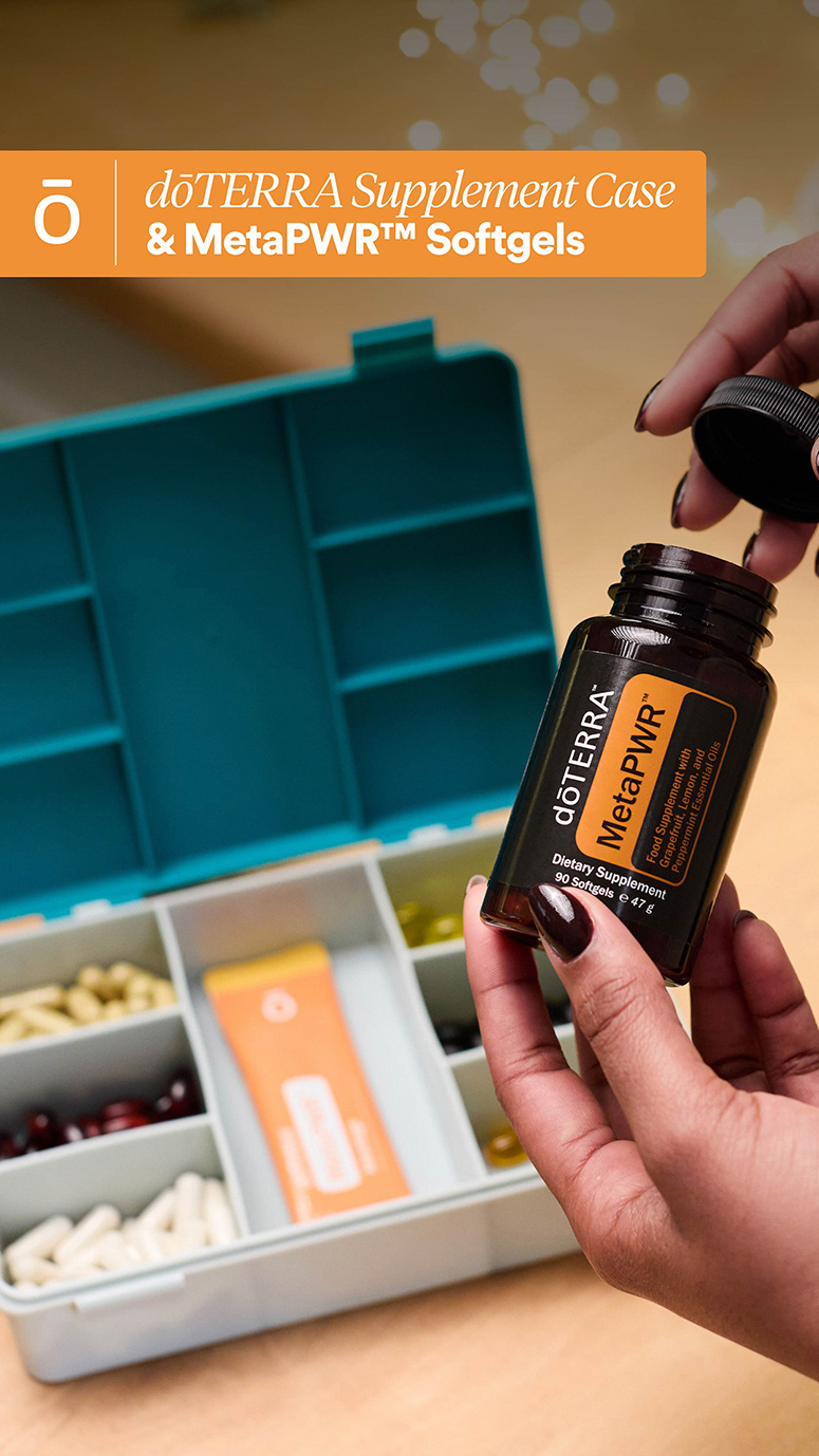 Supplement Case & MetaPWR Softgels