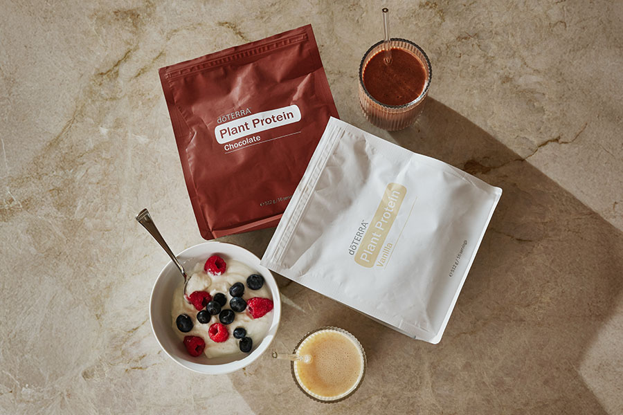 dōTERRA Čokoladni Biljni Protein &  Vanila Biljni Protein