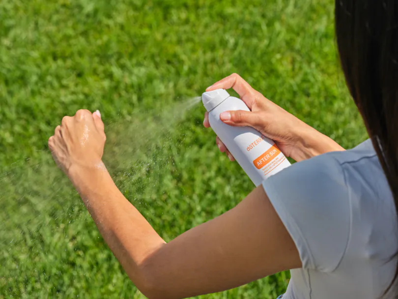 doTERRA After Sun Restorative Body Spray – nanošenje posle tuširanja