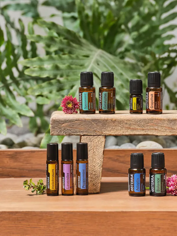 doTERRA eterična ulja — kolekcija pojedinačnih ulja i blendova
