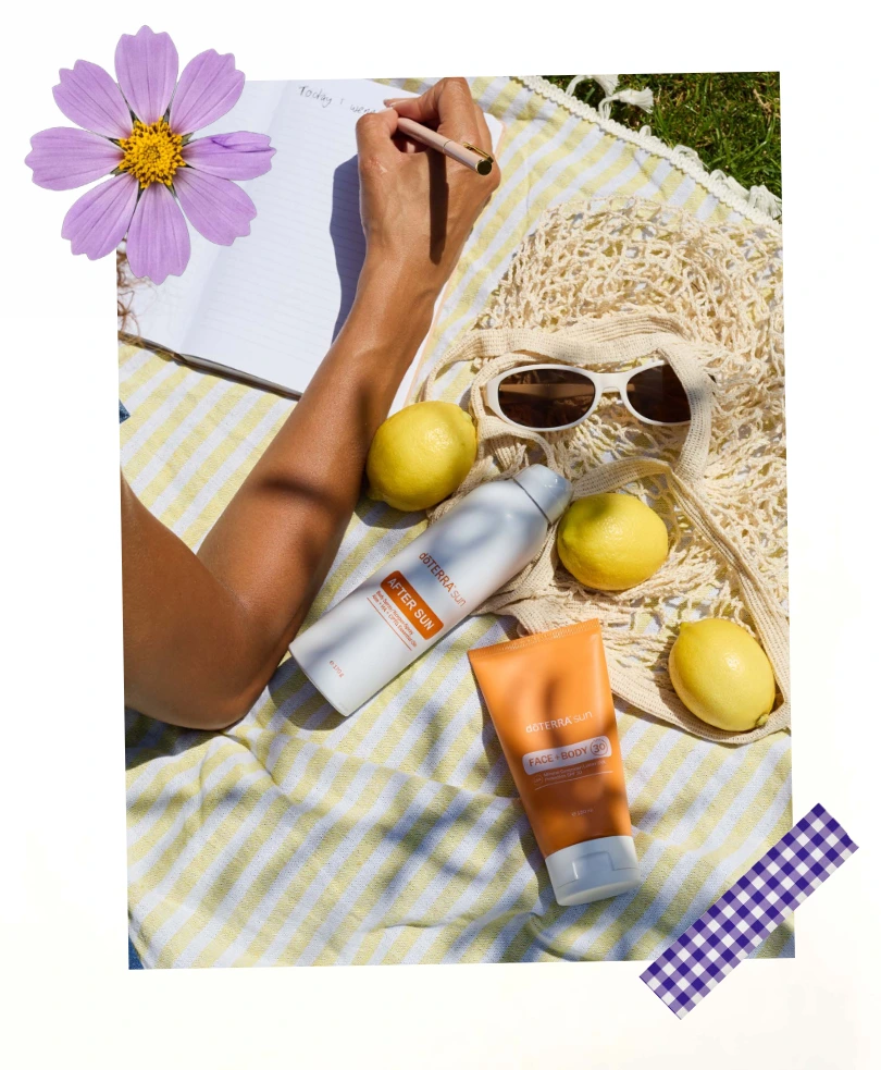 dōTERRA sun After Sun Body Spray i Mineral Sunscreen Lotion