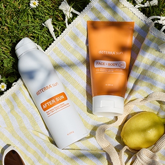 dōTERRA sun After Sun Body Spray i Mineral Sunscreen Lotion